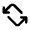 Screen Rotation Alt Icon from Rounded Line - Material Pro Free Set