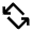 Screen Rotation Alt Fill Icon from Outlined Fill - Material Pro Free Set