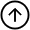 Arrow Up Circle Outline Icon from Ionic Outline Set