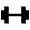 Barbell Sharp Icon from Ionic Sharp Set