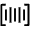 Barcode Sharp Icon from Ionic Sharp Set