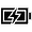 Battery Charging Sharp Icon from Ionic Sharp Set