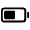 Battery Half Outline Icon from Ionic Outline Set