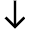 Arrow Down Icon from Atlas Line Set