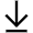 Arrow Down Line Icon from Atlas Line Set