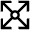 Arrow Move Corners Icon from Atlas Line Set