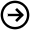 Arrow Right Circle Icon from Atlas Line Set