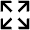 Arrows Corners Move Icon from Atlas Line Set