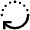 Arrows Dots Rotate Icon from Atlas Line Set