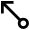 Circle Arrow Up Left Icon from Atlas Line Set
