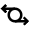 Circle Arrows Left Right Icon from Atlas Line Set