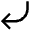 Curve Arrow Left Icon from Atlas Line Set
