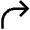 Curve Arrow Right Icon from Atlas Line Set