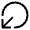 Circle Bottom Down Icon from Solar Linear Set