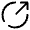 Circle Top Up Icon from Solar Broken Set