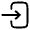 Login 2 Icon from Solar Linear Set