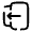 Logout 3 Icon from Solar Broken Set