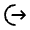 Logout Icon from Solar Linear Set