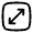 Maximize Square Icon from Solar Linear Set