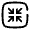Minimize Square 2 Icon from Solar Broken Set