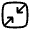 Minimize Square Icon from Solar Linear Set