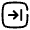Recive Square Icon from Solar Broken Set