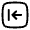Send Square Icon from Solar Linear Set