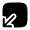 Square Bottom Down Icon from Solar Bold Set