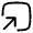 Square Bottom Up Icon from Solar Linear Set