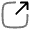 Square Top Down Icon from Solar Line Duotone Set