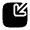 Square Top Up Icon from Solar Bold Set