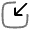 Square Top Up Icon from Solar Line Duotone Set
