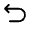 Undo Left Round Icon from Solar Linear Set