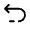 Undo Left Round Icon from Solar Broken Set