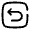 Undo Left Round Square Icon from Solar Broken Set