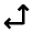 Arrow Bottom Right Corner Fill Icon from Outlined Fill - Material Pro Set
