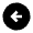 Arrow Circle Left Fill Icon from Sharp Fill - Material Pro Set