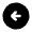 Arrow Circle Left Fill Icon from Rounded Fill - Material Pro Set
