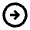 Arrow Circle Right Icon from Outlined Line - Material Pro Set