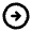 Arrow Circle Right Icon from Rounded Line - Material Pro Set