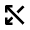 Arrow Crossover Left Icon from Outlined Line - Material Pro Set