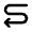 Arrow Curvy Left Down Icon from Rounded Line - Material Pro Set
