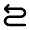 Arrow Curvy Left Up Icon from Rounded Line - Material Pro Set