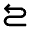 Arrow Curvy Left Up Icon from Material Pro Line Set