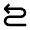 Arrow Curvy Left Up Fill Icon from Outlined Fill - Material Pro Set