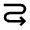 Arrow Curvy Right Down Icon from Material Pro Line Set