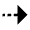Arrow Dash Right Alt Fill Icon from Outlined Fill - Material Pro Set