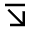 Arrow Diagonal Bottom Right Icon from Material Pro Line Set