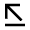 Arrow Diagonal Top Left Icon from Material Pro Line Set