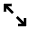 Arrow Expand Alt Icon from Sharp Line - Material Pro Set